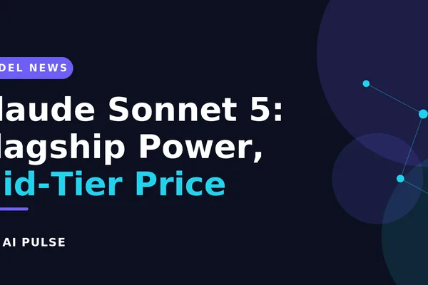 Anthropic releases Claude Sonnet 5 at mid-tier pricing