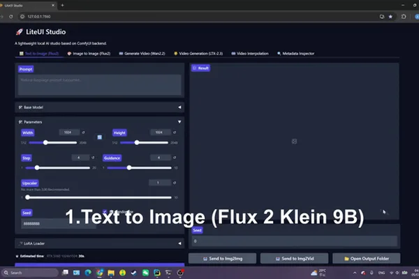 New Web UI Enables AI Image Generation on Low-VRAM GPUs