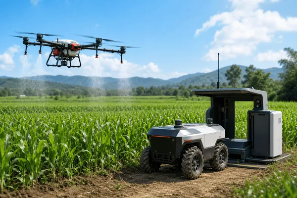 XAG launches autonomous robots for crop protection and farm automation
