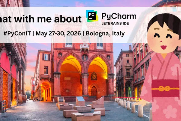 Developer promotes PyCharm and AI talks at PyCon US and IT