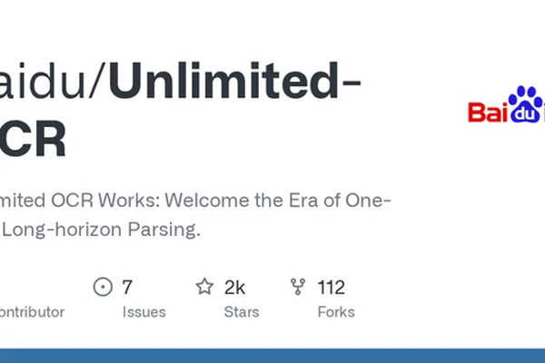Baidu unveils one-shot model for long-horizon document parsing