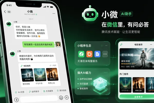Tencent tests "Xiaowei" AI assistant within WeChat · 5 sources tracked