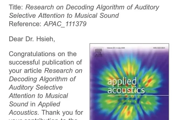 Wanmo Acoustics Chairman's AI Acoustics Paper Published in Top Journal