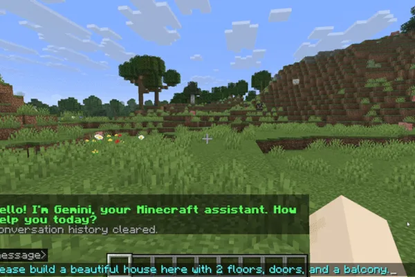 AI integrated into Minecraft gameplay