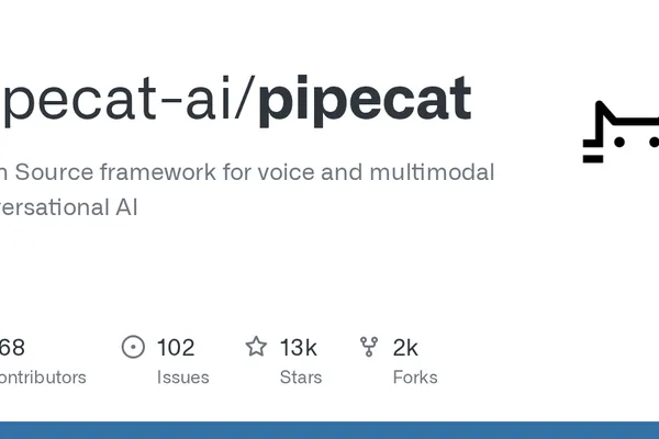 Pipecat AI 发布开源框架，用于构建语音和多模态代理