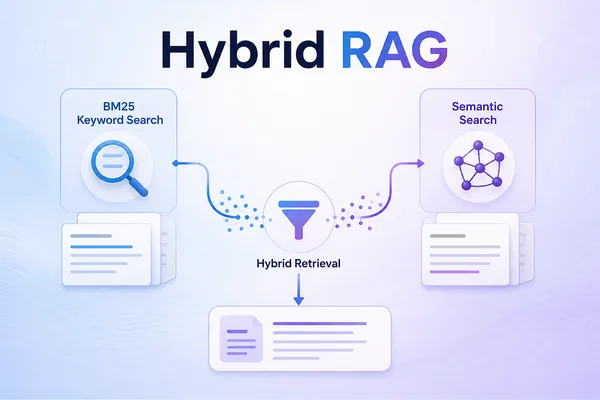 Build Hybrid RAG System Combining Semantic and Keyword Search