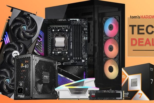 配备RTX 5080和9850X3D CPU的高端游戏PC套装降至2849美元