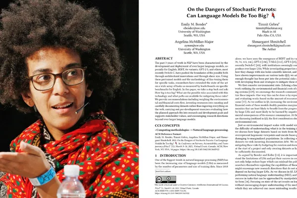 Timnit Gebru's 2020 paper warned of LLM dangers now realized