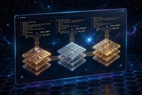 Author builds AI analytics layers using SQL, JSON, and vector databases