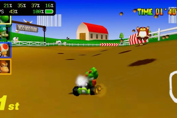 Retro Dodo explores Mario Kart gameplay on the PS Vita