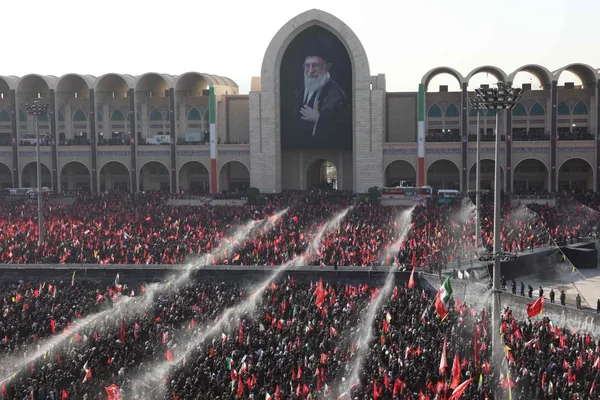 Iranian poet calls for Trump's death at Khamenei funeral