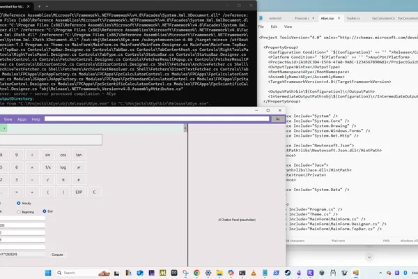 Copilot Assists Developer in Creating Free Pascal Financial Calculator