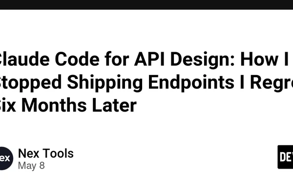 Claude Code helps developers design better APIs, avoiding common pitfalls