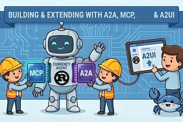 Rust Currency Agent Extended with MCP, A2A, and A2UI