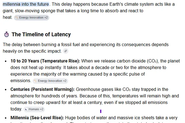 AI Reports on Today's Climate Pollution Impacts