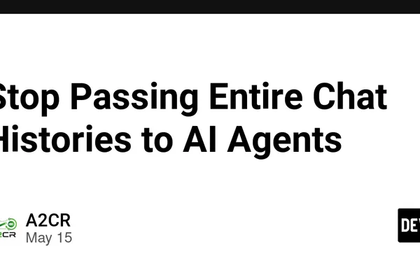 A2CR tool streamlines AI agent handoffs by saving working state
