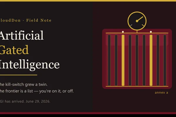 Anthropic's 'Fable ban' signals shift to 'Artificial Gated Intelligence'