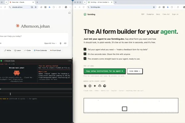 Free AI agent form builder Formling seeks user feedback