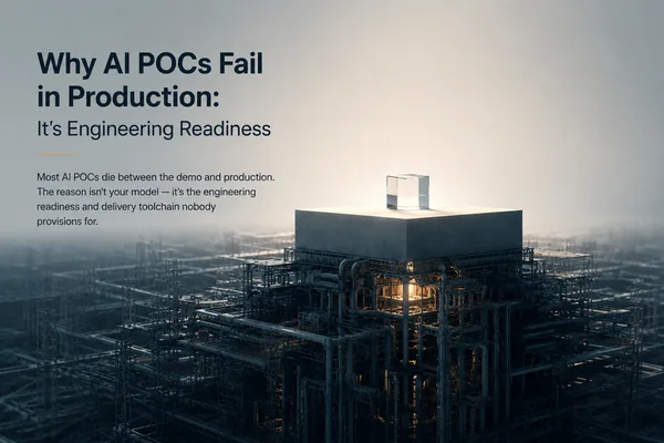 AI POC to Production Failures Stem from Engineering Gaps, Not Models