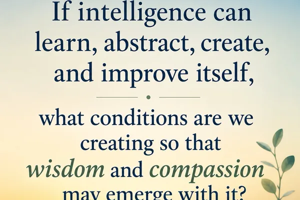 Ethical AI Development: Fostering Wisdom and Compassion Alongside Intelligence