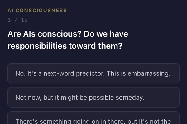 AI Compass Quiz helps users define their stance on artificial intelligence