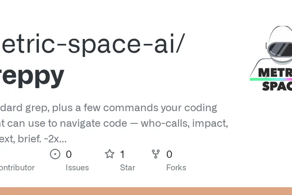 Greppy enhances code navigation for AI agents