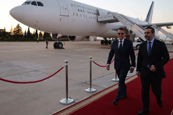 France's Macron visits Syria in first post-Assad trip by Western leader