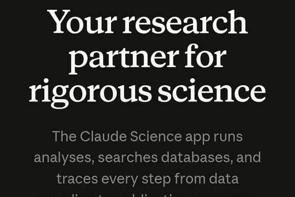 Anthropic launches Claude Science for research workflows