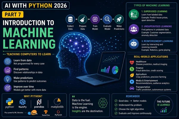 AI With Python 2026 series explores machine learning fundamentals