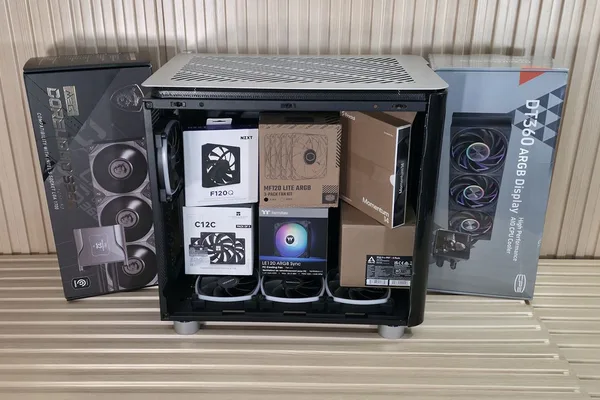 Building a quiet PC is challenging due to heat and airflow physics