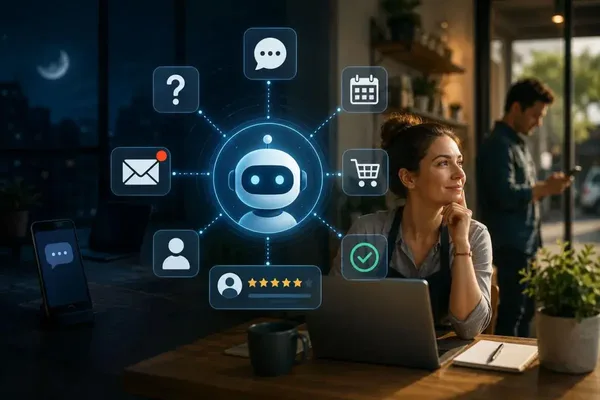AI chatbots help small businesses capture leads and sales 24/7