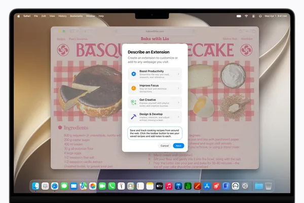 Apple 使用 AI 实现自定义 Safari 扩展并整理标签页